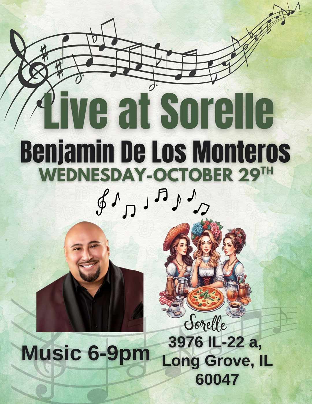 sorelle live music Chicago October 2025 sorelle live music Chicago October 2025