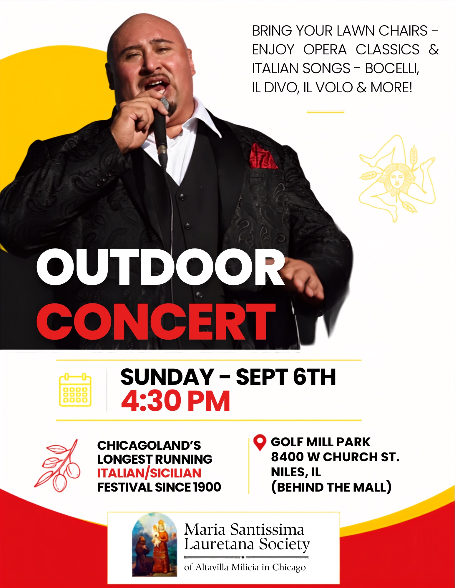 Benjamin De Los Monteros to Sing at 125th Maria SS. Lauretana Feast